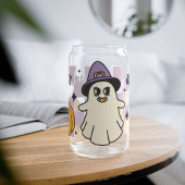Spooky Ghost Halloween Mok, Herfst Halloween Gift Blikvorm Glas