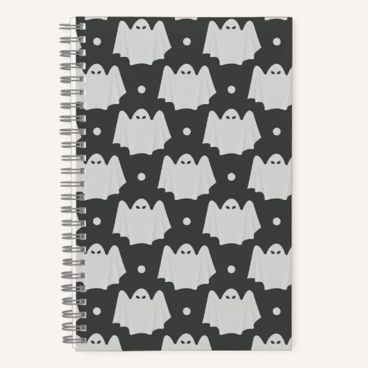 Spooky Ghost Halloween Notitieboek (Voorkant)