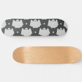 Spooky Ghost Halloween Persoonlijk Skateboard (Horizontaal)