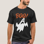 Spooky Ghost Halloween Shirt - Boo Kostuum T-shirt (Voorkant)