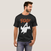 Spooky Ghost Halloween Shirt - Boo Kostuum T-shirt (Voorkant volledig)