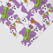 Spooky Ghost Halloween Tissuepapier (Detail)