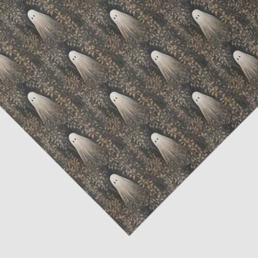 Spooky Ghost Halloween Tissuepapier (Detail)