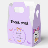 Spooky Ghost Halloween Verjaardag Bedankdoosjes (Geopend)