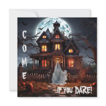 Spooky Ghost Haunted House Halloween Party