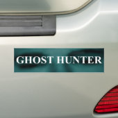 Spooky Ghost Hunter Bumpersticker (Op auto)