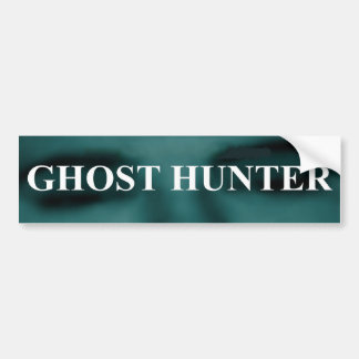 Spooky Ghost Hunter Bumpersticker