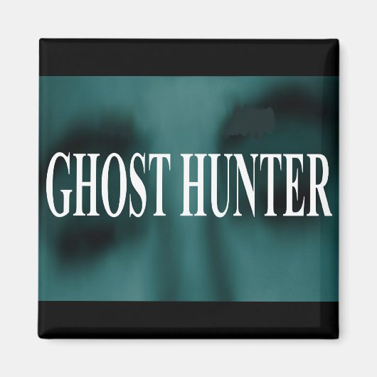 Spooky Ghost Hunter Magneet (Voorkant)