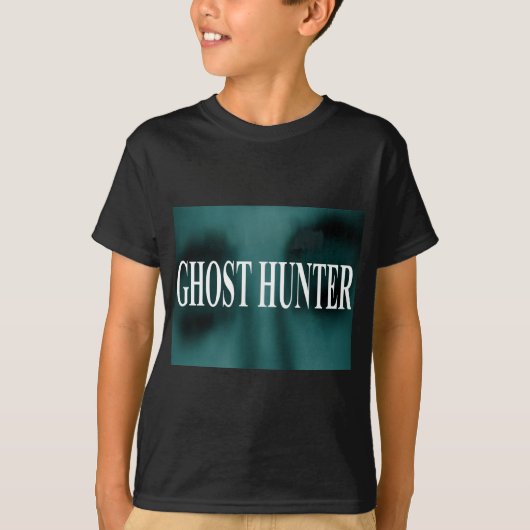 Spooky Ghost Hunter T-shirt (Voorkant)