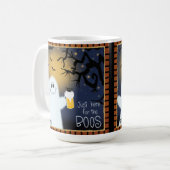 Spooky Ghost Leuke Boos Inspirivity Koffie Mok (Voorkant links)