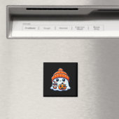 Spooky Ghost Mannen Halloween Magneet (Insitu (Vaatwasser))