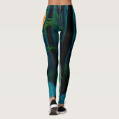 Spooky Ghost met griezelige ballon Leggings (Achterkant)