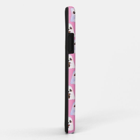 Spooky Ghost Met Iced Coffee Case-Mate iPhone Case (Achterkant/rechts)