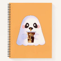 Spooky Ghost Met Iced Coffee
