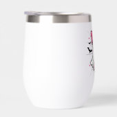 Spooky Ghost met Pink Bow borstkanker bewustzijn (Rechts)