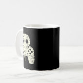 Spooky Ghost Mummy Gaming Controller Halloween Gam Koffiemok (Voorkant links)