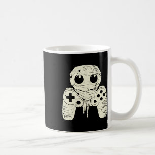 Spooky Ghost Mummy Gaming Controller Halloween Gam Koffiemok
