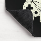 Spooky Ghost Mummy Gaming Controller Halloween Gam Muismat (Hoek)