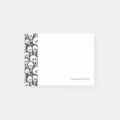 Spooky Ghost Pattern Post-it® Notes (Voorkant)