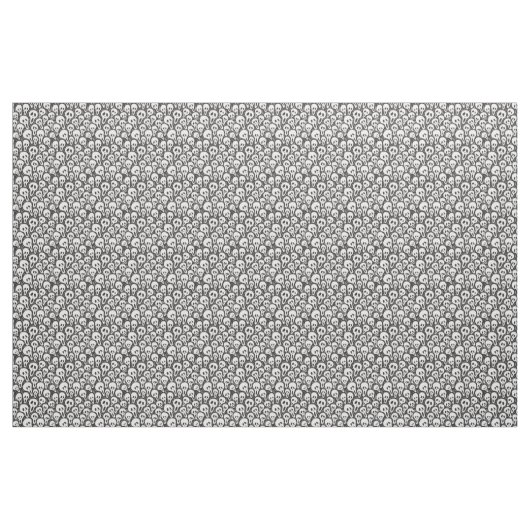 Spooky Ghost Pattern Stof (Yard (91,4 cm))