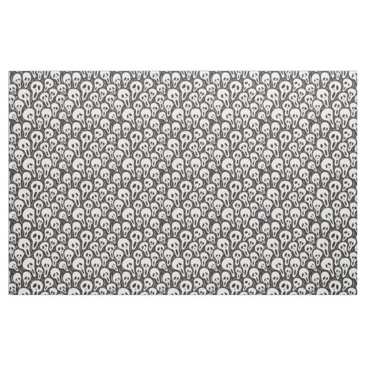 Spooky Ghost Pattern Stof (Fat Quarter)