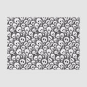 Spooky Ghost Pattern Tissuepapier (Voorkant)