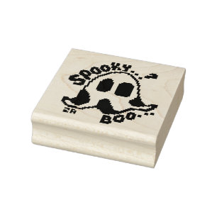 Spooky ghost, Pixelart, Pixel Art  Rubberstempel