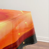 Spooky Ghost Pumpkin Party Glow Tafelkleed (Voorbeeld)