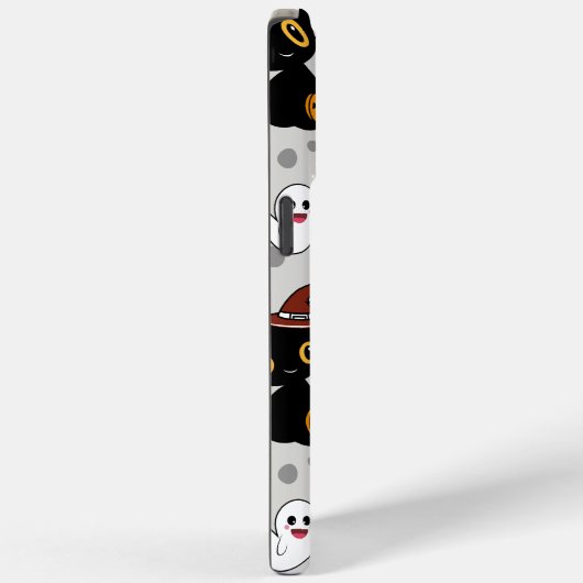Spooky Ghost Pumpkin Paws Case-Mate iPhone Case (Achterkant / Rechts)