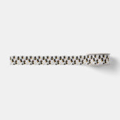 Spooky Ghost Pumpkin Paws Grosgrain Lint (Voorkant)