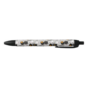 Spooky Ghost Pumpkin Paws Zwarte Inkt Pen