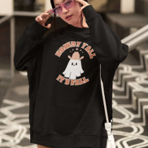 Spooky Ghost Retro Halloween Herfst