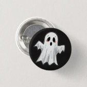 Spooky Ghost Ronde Button 3,2 Cm (Voorkant /achterkant)