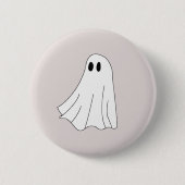 Spooky Ghost Ronde Button 5,7 Cm (Voorkant)