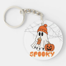 Spooky ghost sleutelhanger