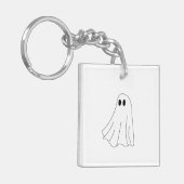 Spooky Ghost Sleutelhanger (Voorkant Links)