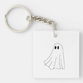 Spooky Ghost Sleutelhanger