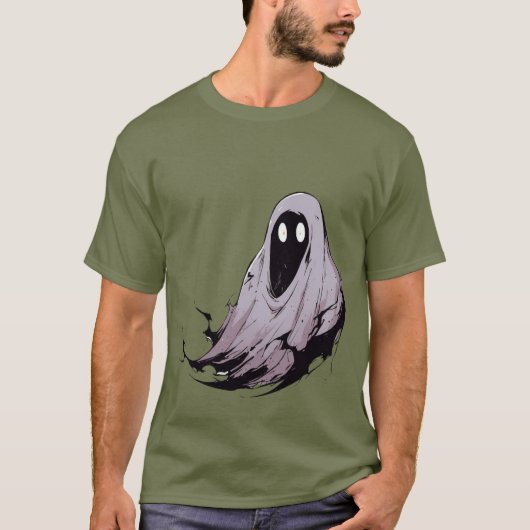 Spooky Ghost T-shirt (Voorkant)