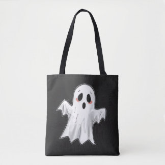 Spooky Ghost Tote Bag