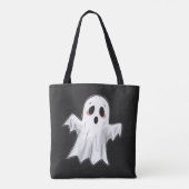 Spooky Ghost Tote Bag (Achterkant)