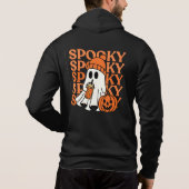 Spooky Ghost Vibes Hoodie (Achterkant)