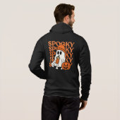Spooky Ghost Vibes Hoodie (Achterkant volledig)