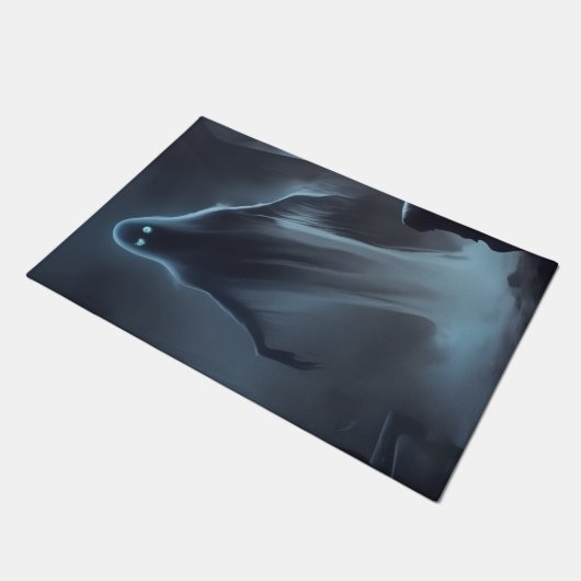 Spooky Ghost Welcome Doormat Deurmat (Schuin)