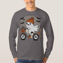 Spooky Ghostly Ride Shirt - Lange mouw