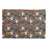 Spooky Ghosts en pompoenen Kussensloop (Achterkant)