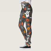 Spooky Ghosts en pompoenen Leggings (Links)