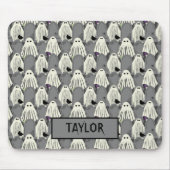 Spooky Ghosts en Tombstone Halloween Muismat (Voorkant)