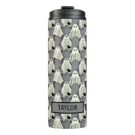 Spooky Ghosts en Tombstone Halloween Thermosbeker