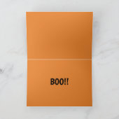 Spooky Ghosts en vleermuizen op de nacht van de na Kaart (Binnen)