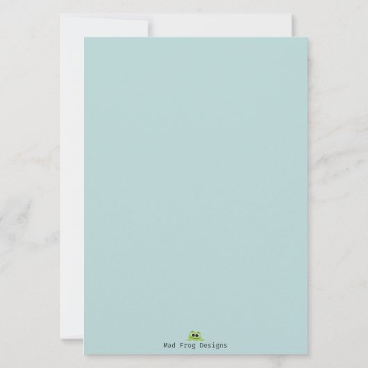 Spooky Ghosts Halloween Party Invitation Kaart (Achterkant)